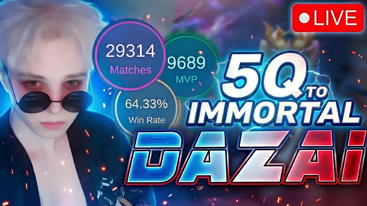 🔴(ONLY 5Q!) I think sora is more exp hero | Live Mobile Legends