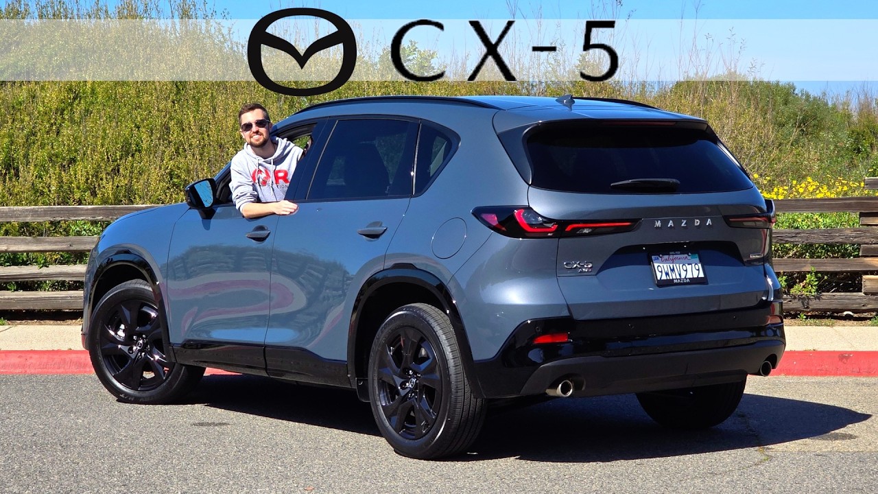 Mazda CX-5 2026 года — технологии с большим экраном... но при этом *очень весело* за рулем??