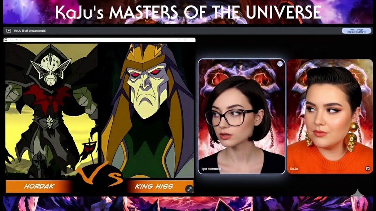 04-10-25  Hordak Vs King Hiss  (Masters of the Universe) chiacchierata con ospite