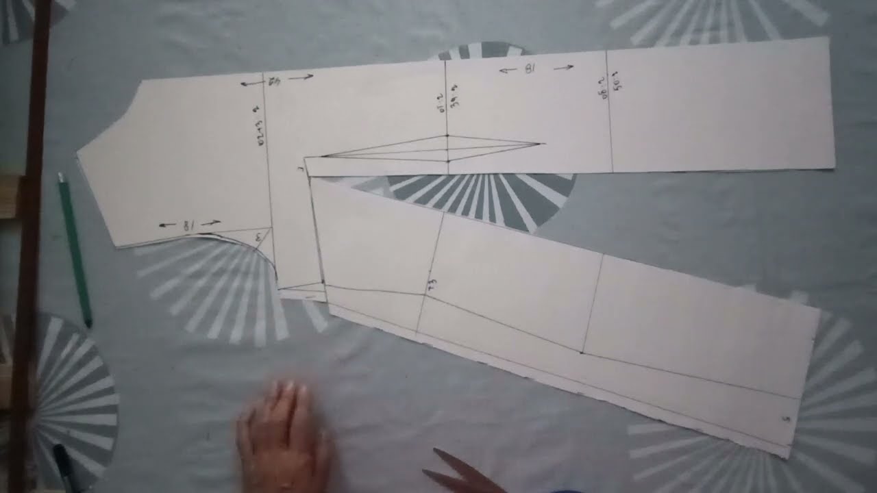 Трапеция көйлек пішу #трапеция