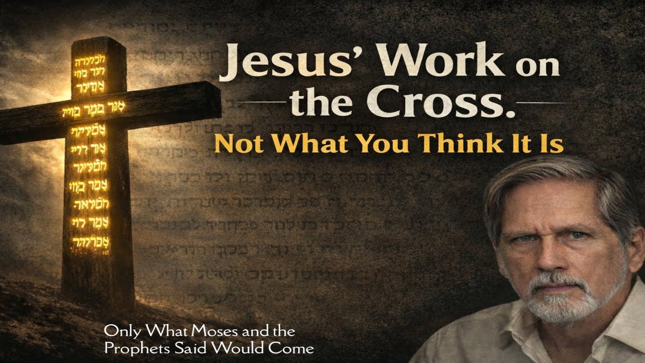Jesus' Work On The Cross. Not What You Think It Is
