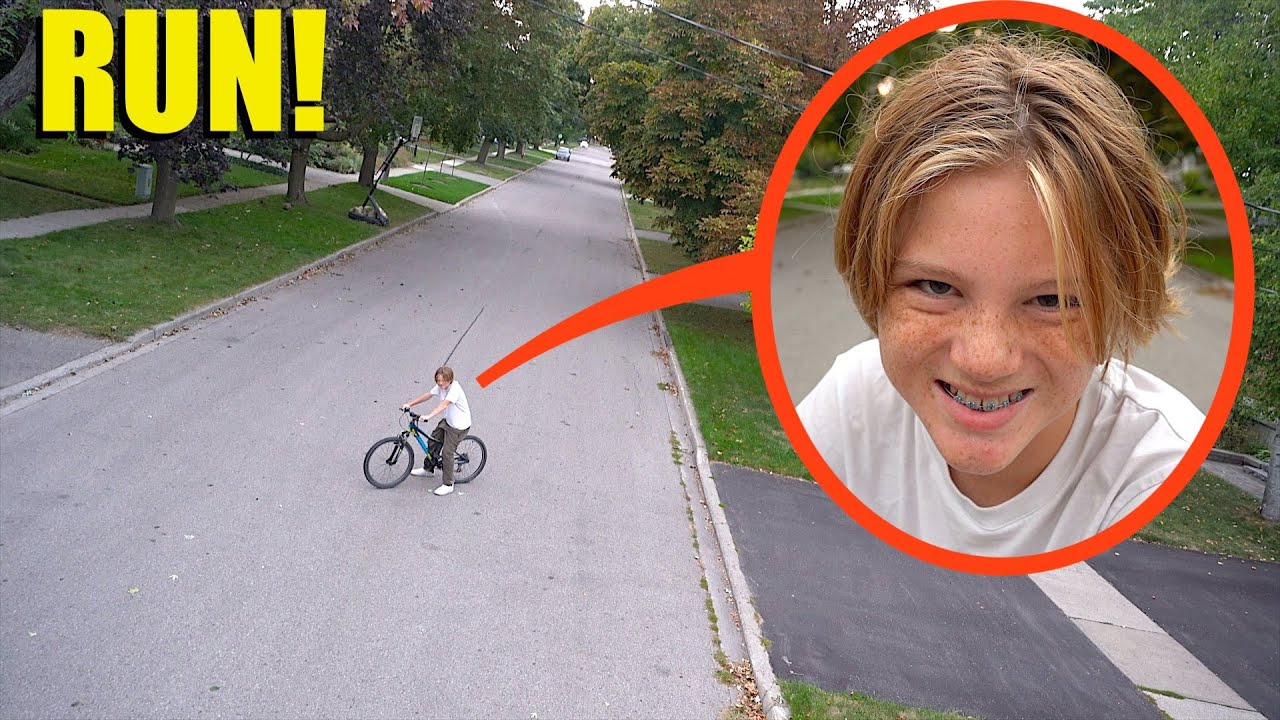 If you ever see him riding a Bicycle in your NeighborHood.. Lock your doors & call 911!