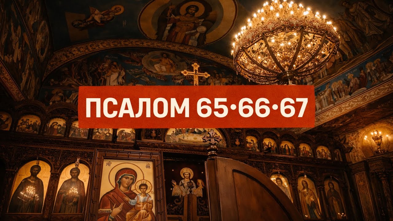ПСАЛОМ 65•66•67 — МОЛИТВА БЛАГОДАРНОСТИ, СВЕТА И БОЖЬЕГО БЛАГОСЛОВЕНИИ