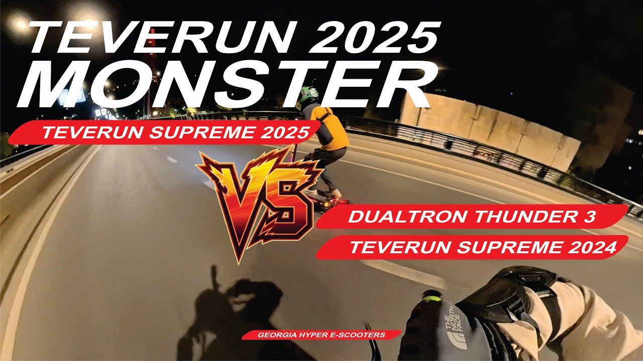Teverun Supreme 2025 (New Version) VS Dualtron Thunder 3 and Teverun Supreme 2024