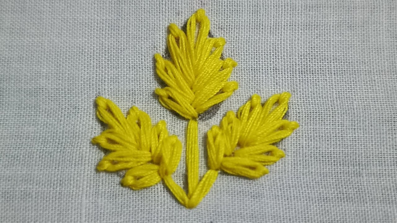 New Leaf hand embroidery ideas 2026