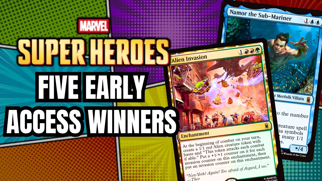 5 Fun Decks From Marvel Superheroes Early Access Creators | MTG Arena Standard