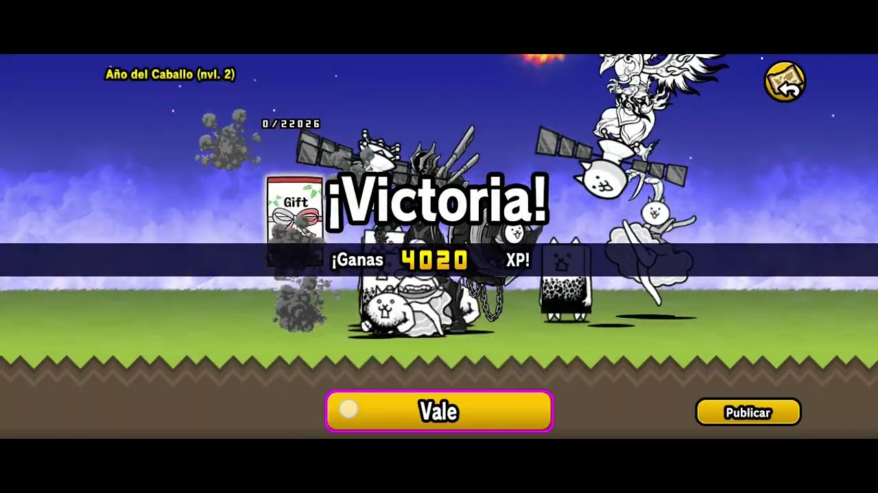 Pruebo los NUEVOS NIVELES EN THE BATTLE CATS