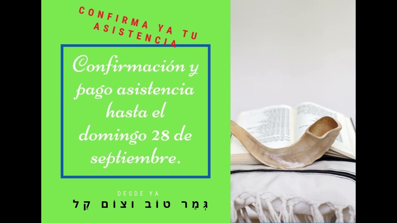 Llego la hora de ponernos a cuentas con Hashem - LLEGO YOM KIPUR