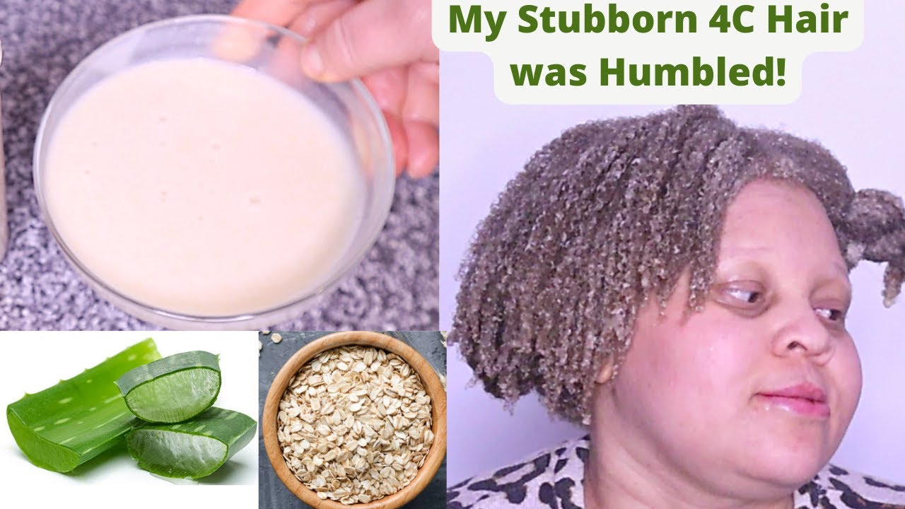 OATMEAL and ALOE VERA Deep conditioning mask for Soft Thick hair