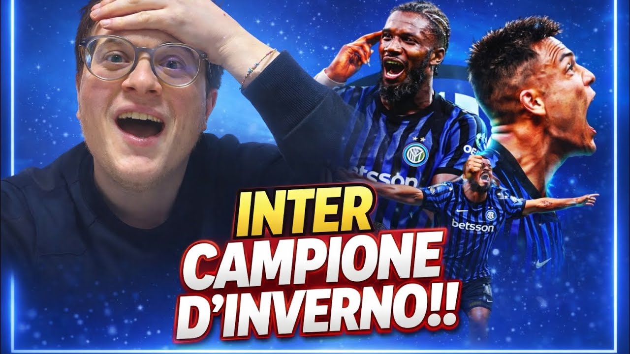 L&rsquo;INTER &Egrave; CAMPIONE D&rsquo;INVERNO!! PIO ESPOSITO PREDESTINATO!! INTER-LECCE 1-0