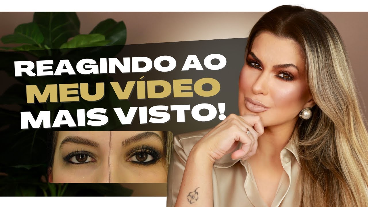 REAGINDO AO V&Iacute;DEO MAIS VISTO DO MEU CANAL [ALICE SALAZAR]