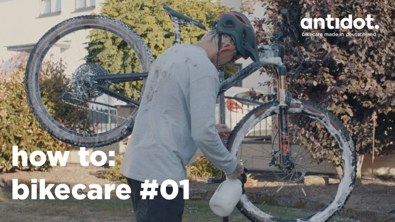 clean your bike feat. Lukas Sch&auml;fer || antidot. bikecare