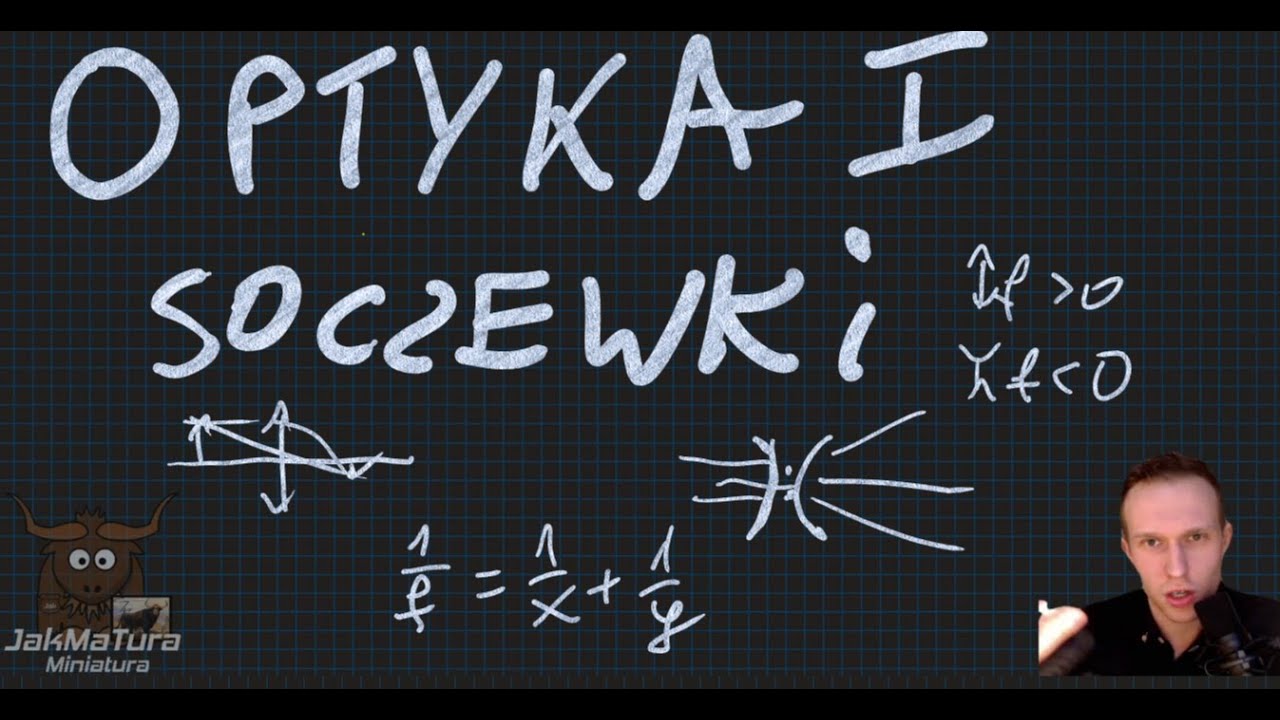 Miniatura: Optyka I - Soczewki | Matura Rozszerzona z Fizyki