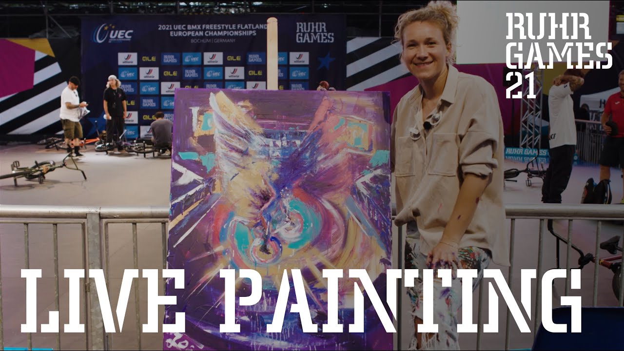 RG21 | Live Painting mit Josephine Henning bei den Ruhr Games 21