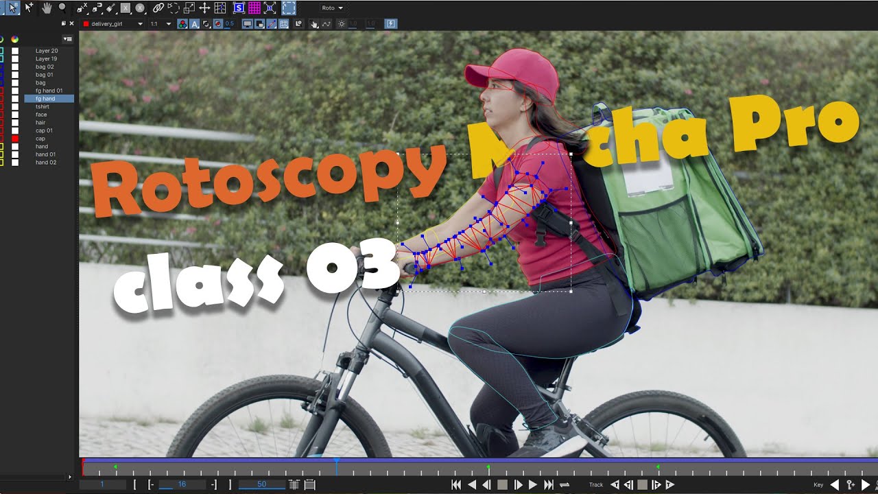 Mocha pro tutorial || How to use mocha for roto and how to export shape data class_ 303
