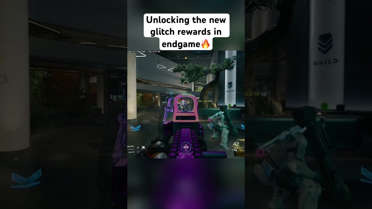Unlocking the new glitch rewards in endgame🔥 #bo7 #cod #endgame #foryou #callofduty