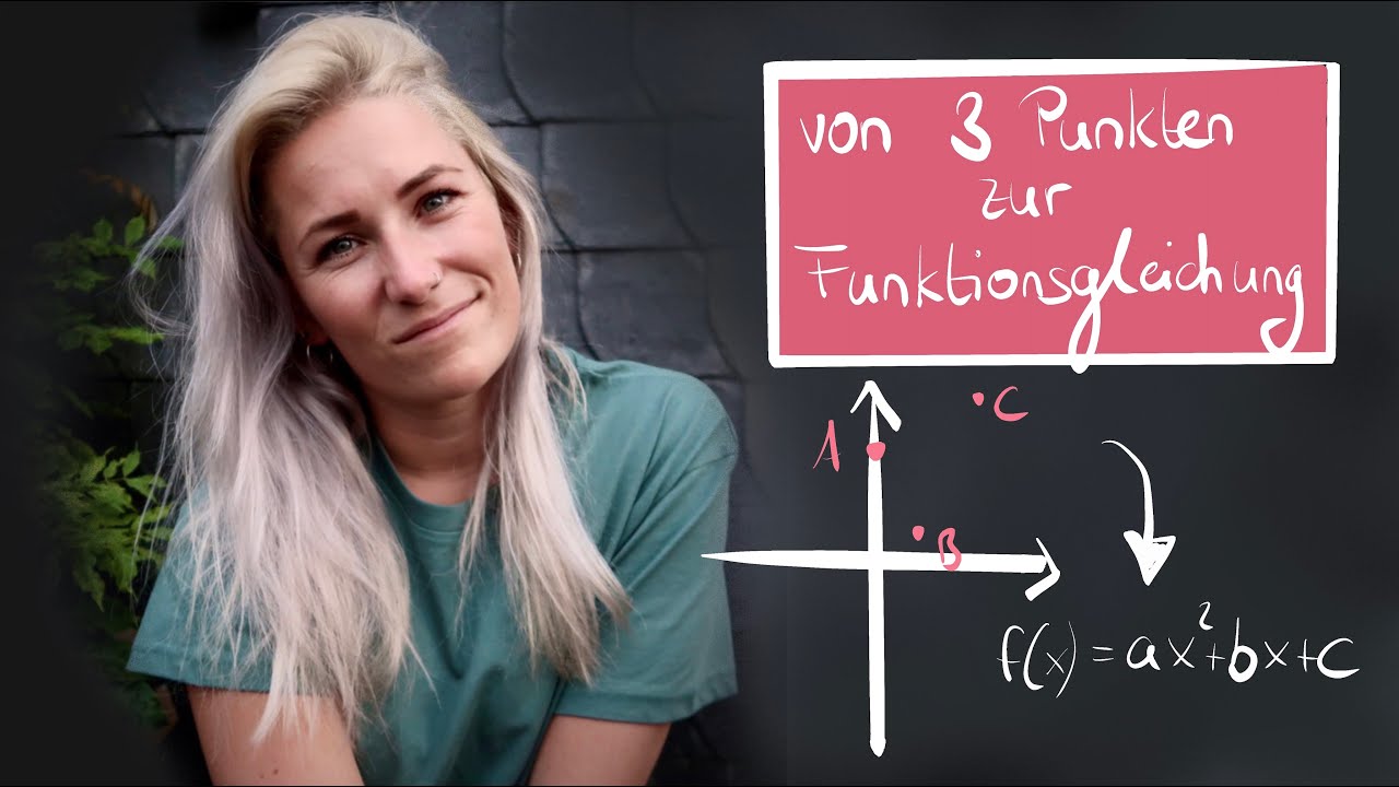 von 3 Punkten zur Funktionsgleichung