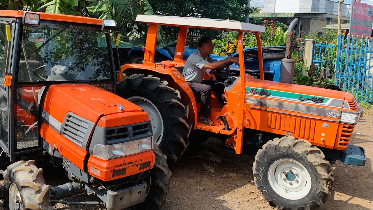 Kubota l1-45 xe đẹp và iseki 7000 cập bến Nông Cơ Bảy Ghì. Ae quan tâm LH 0918.152.958