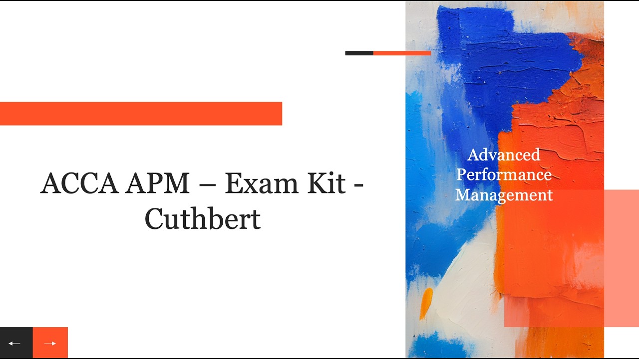 ACCA APM - Exam Kit - Cuthbert