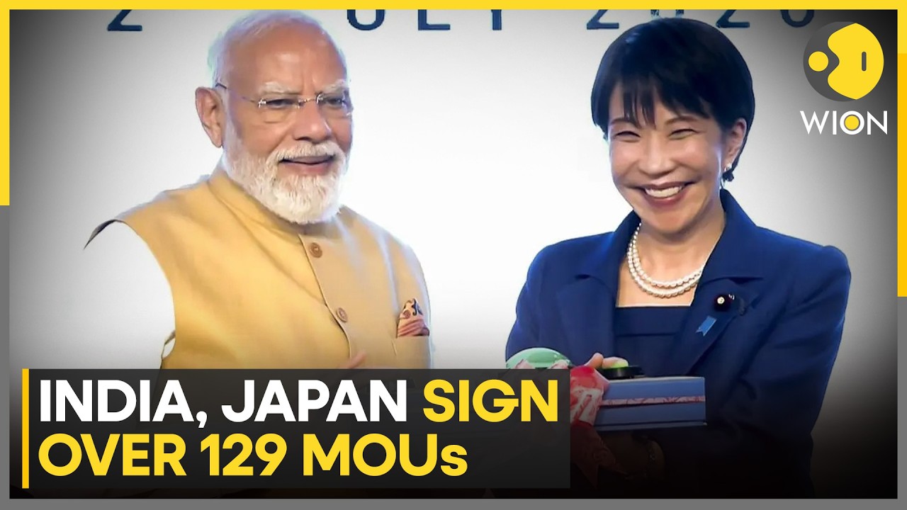 India-Japan Summit: AI, Economic Security, Energy Pacts Inked | WION