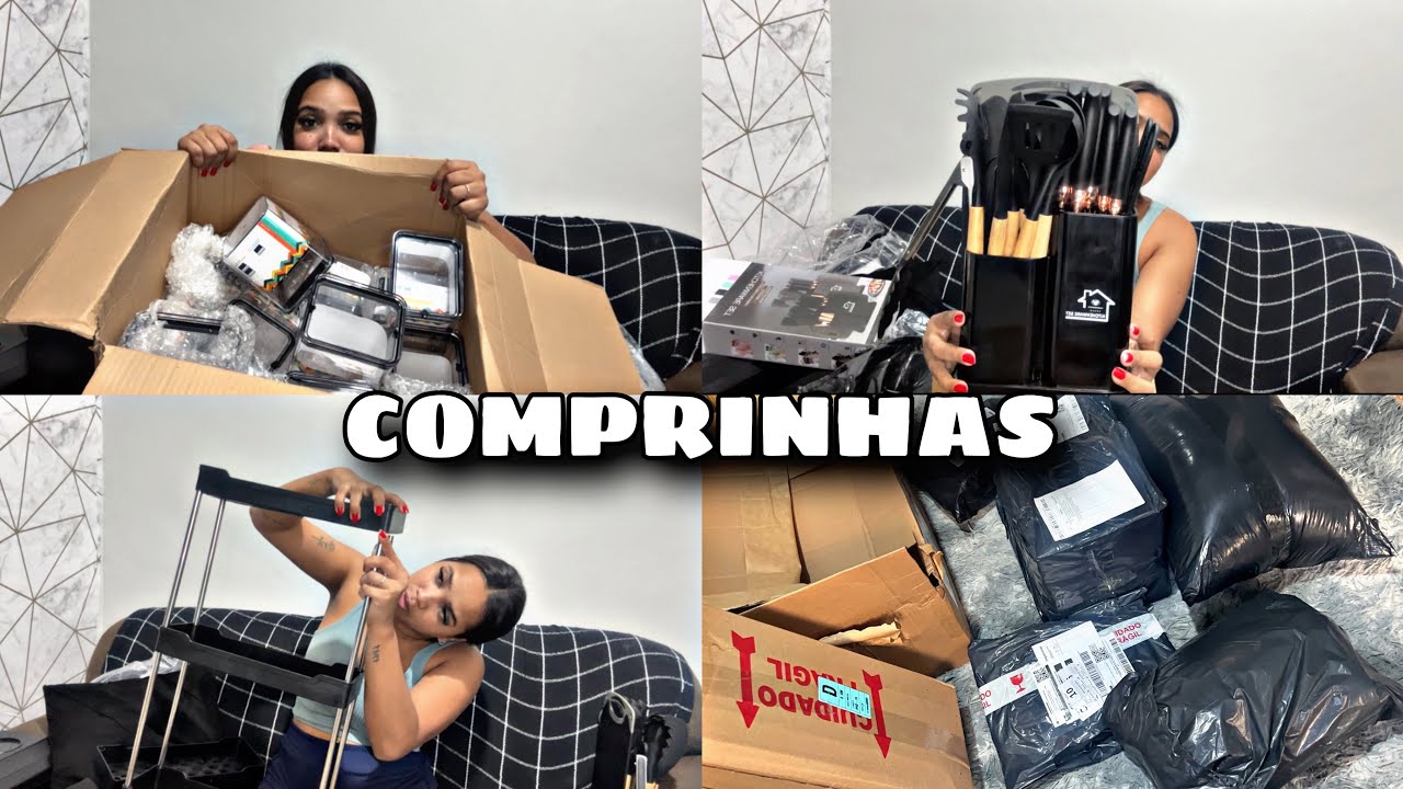 COMPRINHAS PARA CASA NA SHOPEE 🛍️🛒