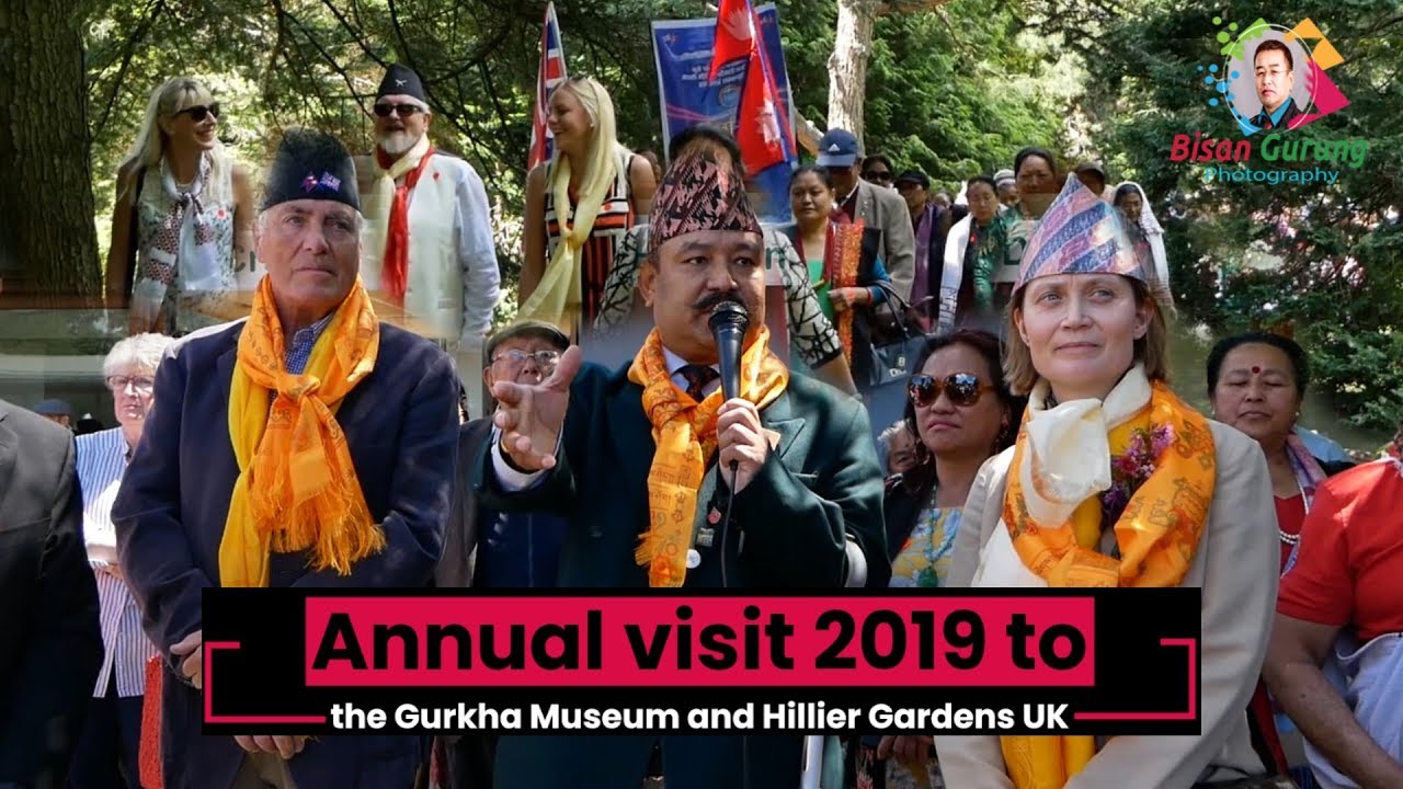 Annual visit to the Gurkha Museum and Hillier Gardens UK 2019