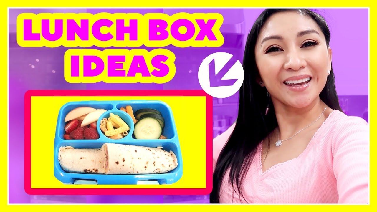 KIDS' SCHOOL LUNCH BOX IDEAS!
