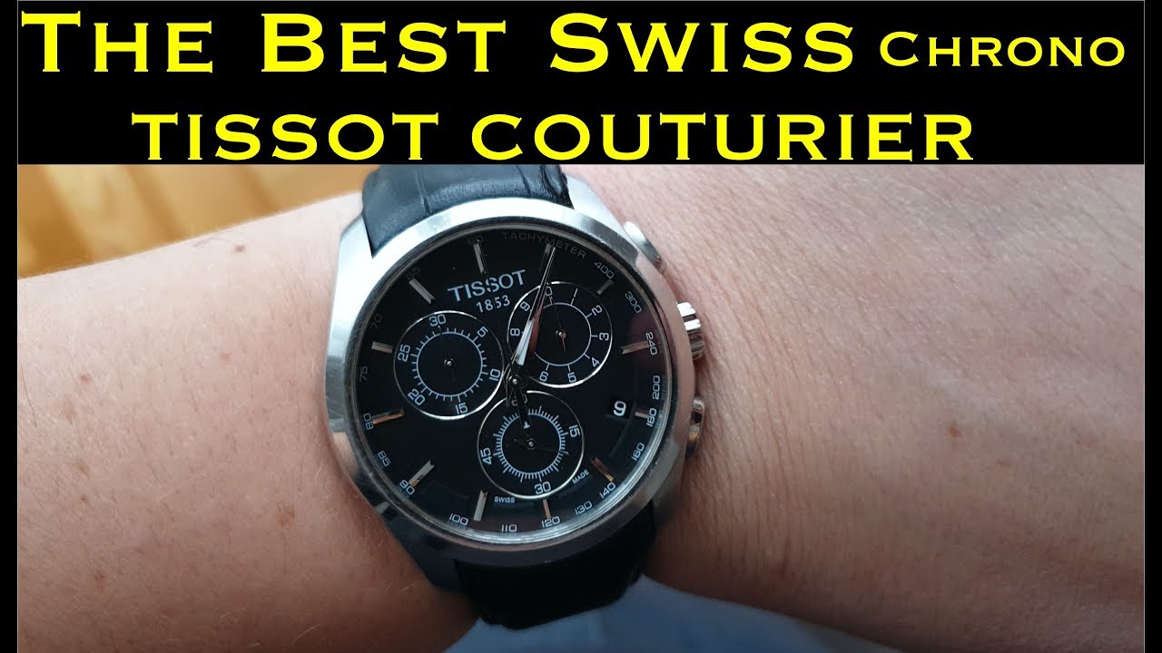 Обзор часов TISSOT COUTURIER CHRONOGRAPH