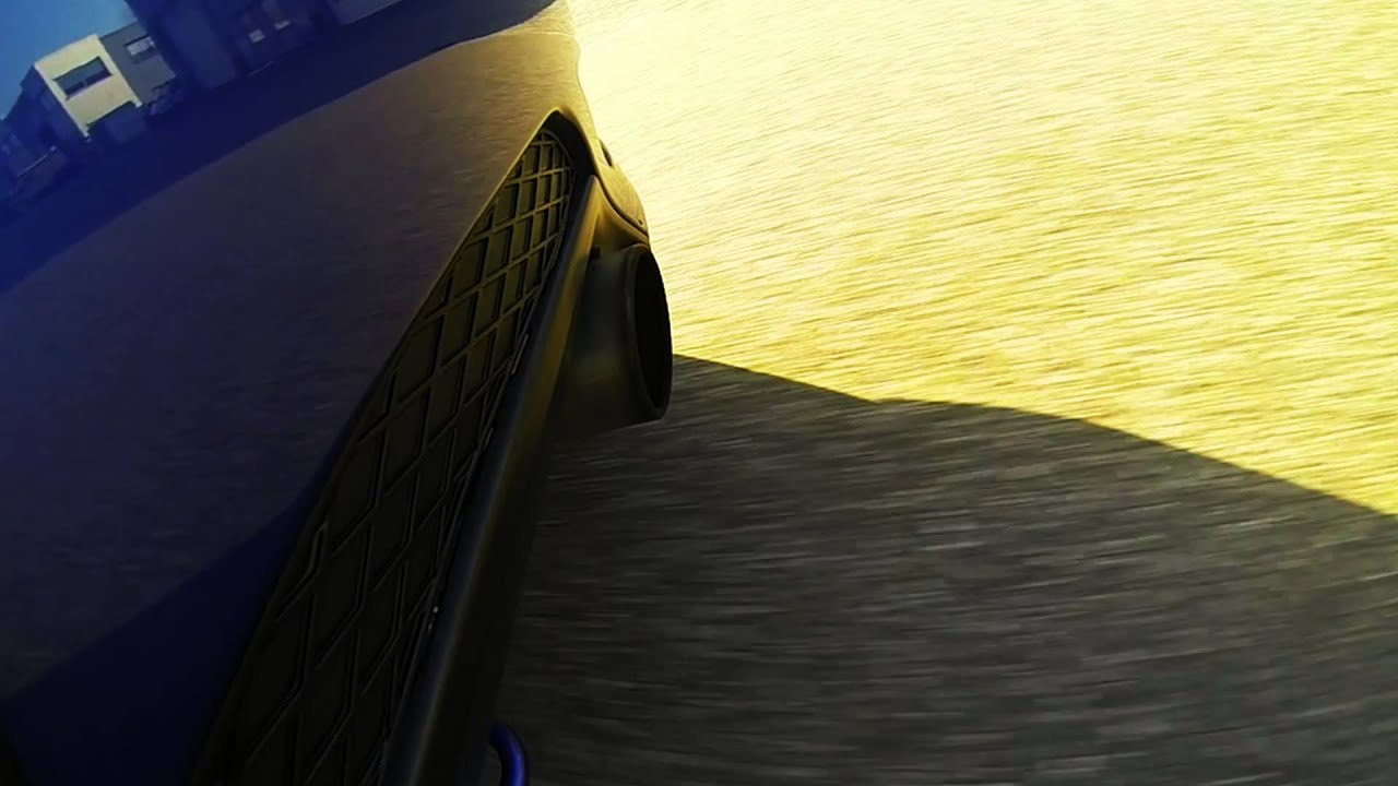 Fiesta ST supercharger Exhaust sound Blueflame