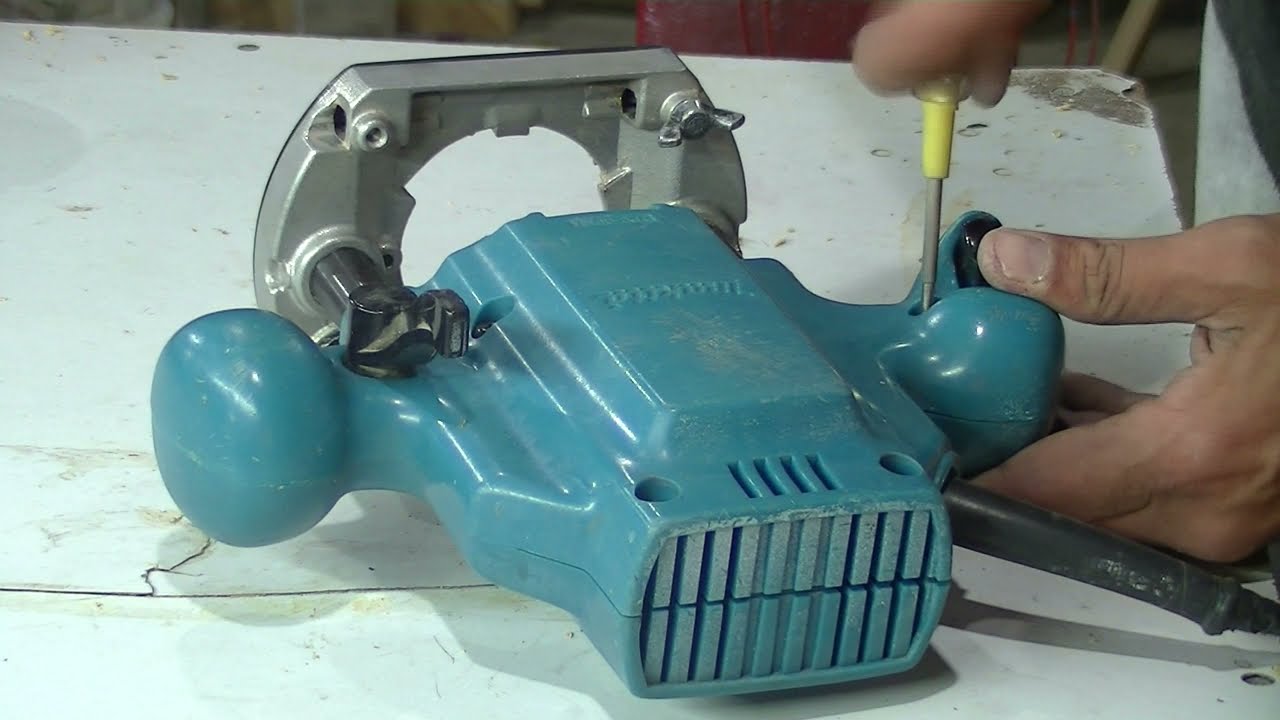 Makita  3620 router bearing change/تغيير بلي راوتر ماكيتا 3620