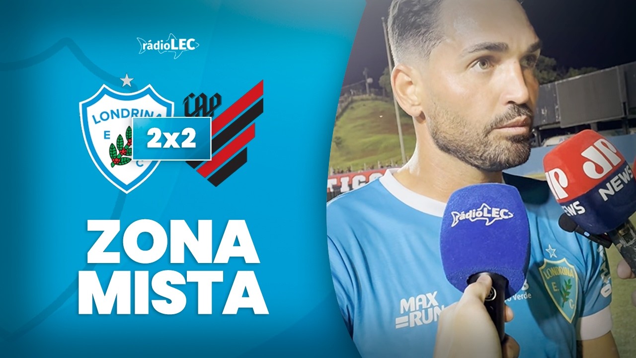 VEJA O QUE OS JOGADORES FALARAM APÓS LONDRINA 2x2 ATHLETICO PR | RÁDIO LEC