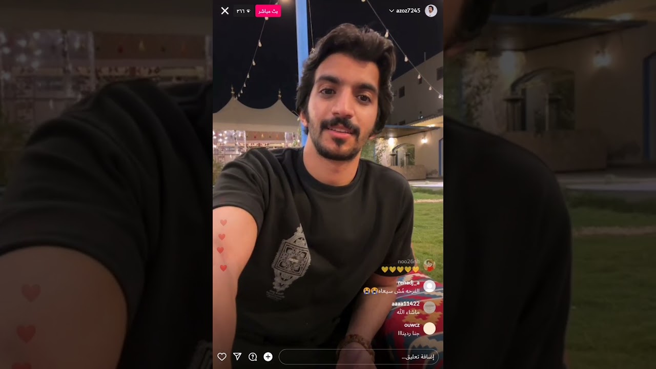 بث عبدالعزيز مع وليد في الاستراحة  #عبدالعزيز_بن_سعيد  #شباب_جي6