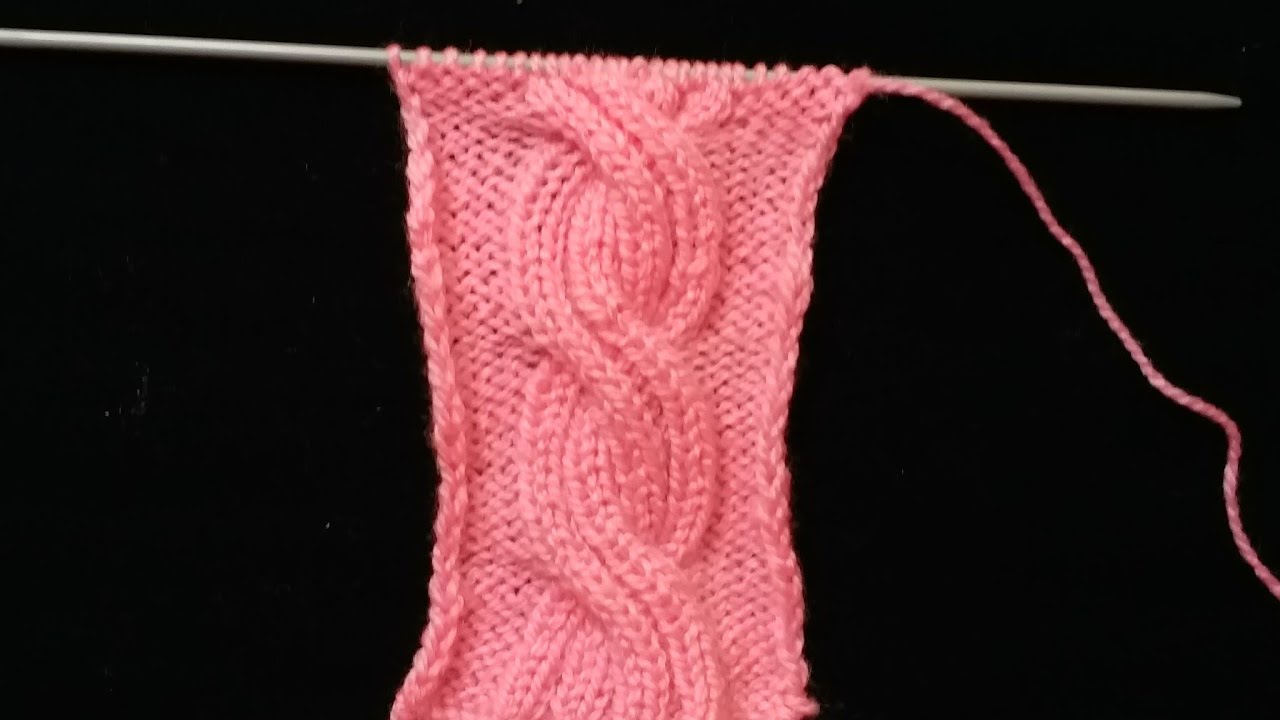 New knitting cable design/pattern||in hindi||