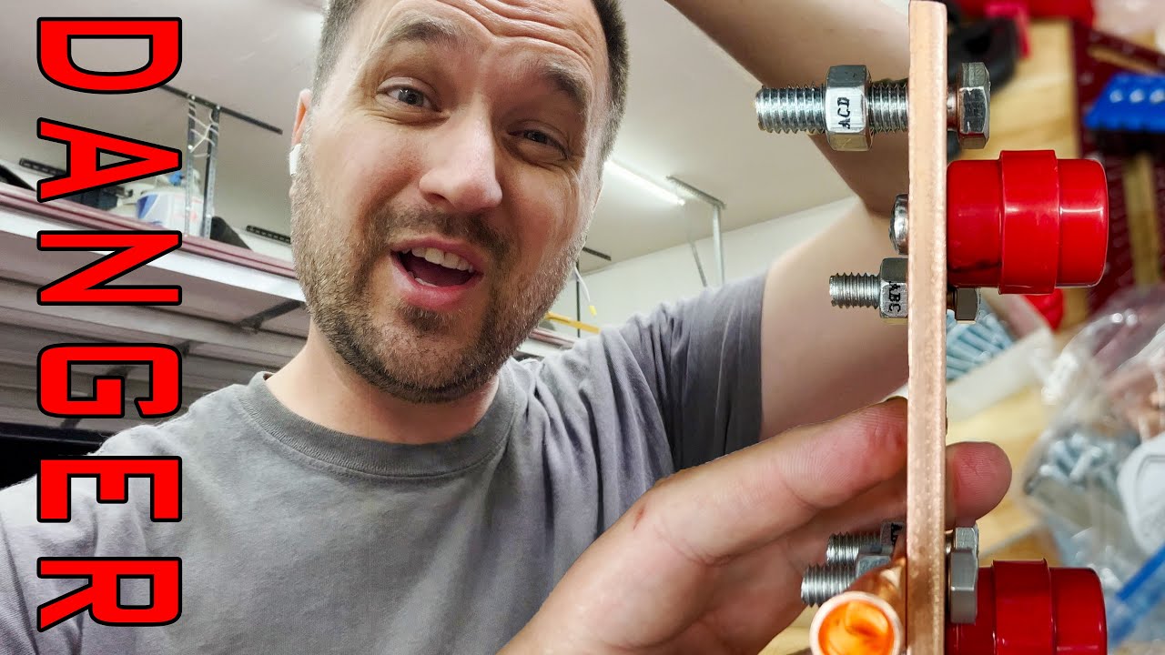 Building a custom distribution busbar for my solar setup