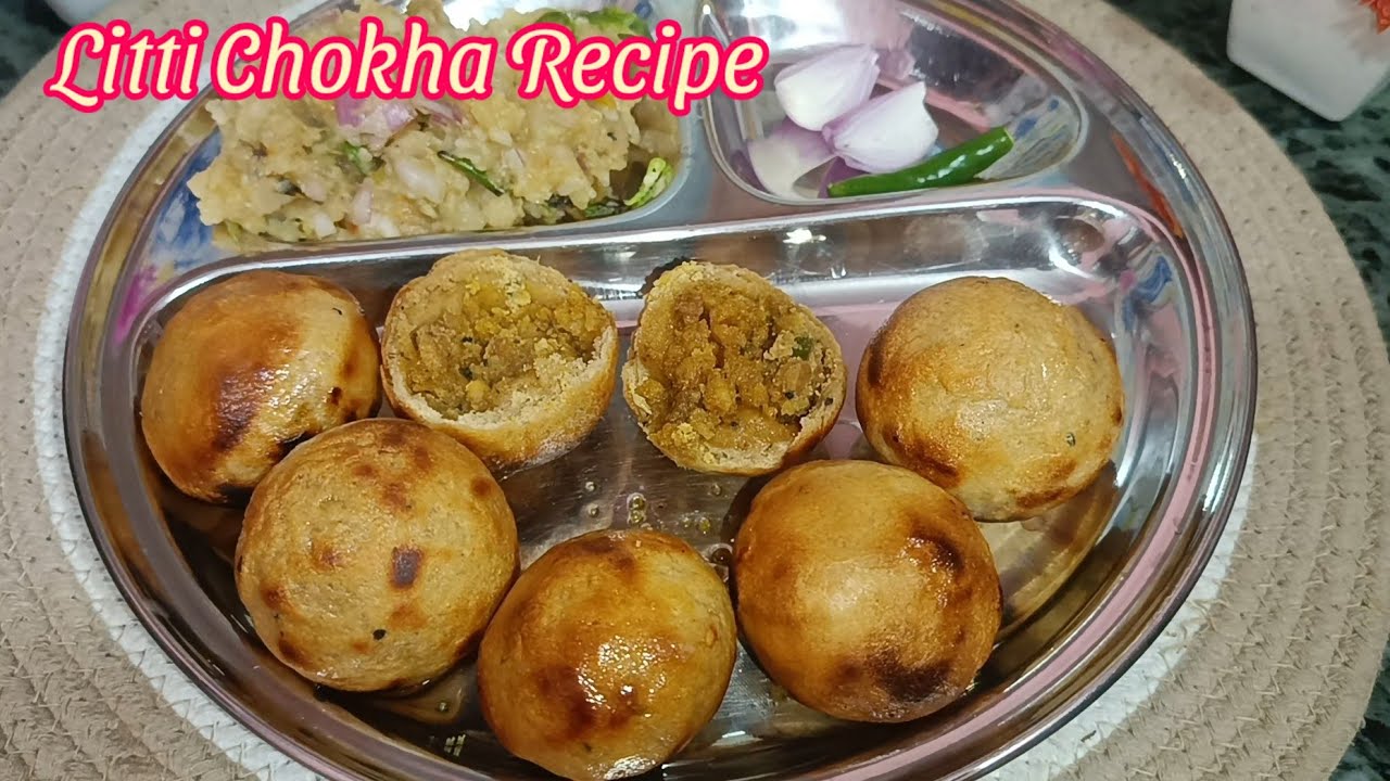 Litti Chokha Recipe | Bihari Litti Chokha Recipe | लिट्टी चोखा | Litti Making in Appe Pan 