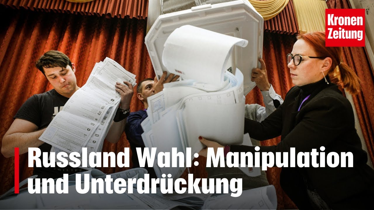 Russland Wahl 2024: Zwischen Manipulation und Unterdrückung | krone.tv NEWS