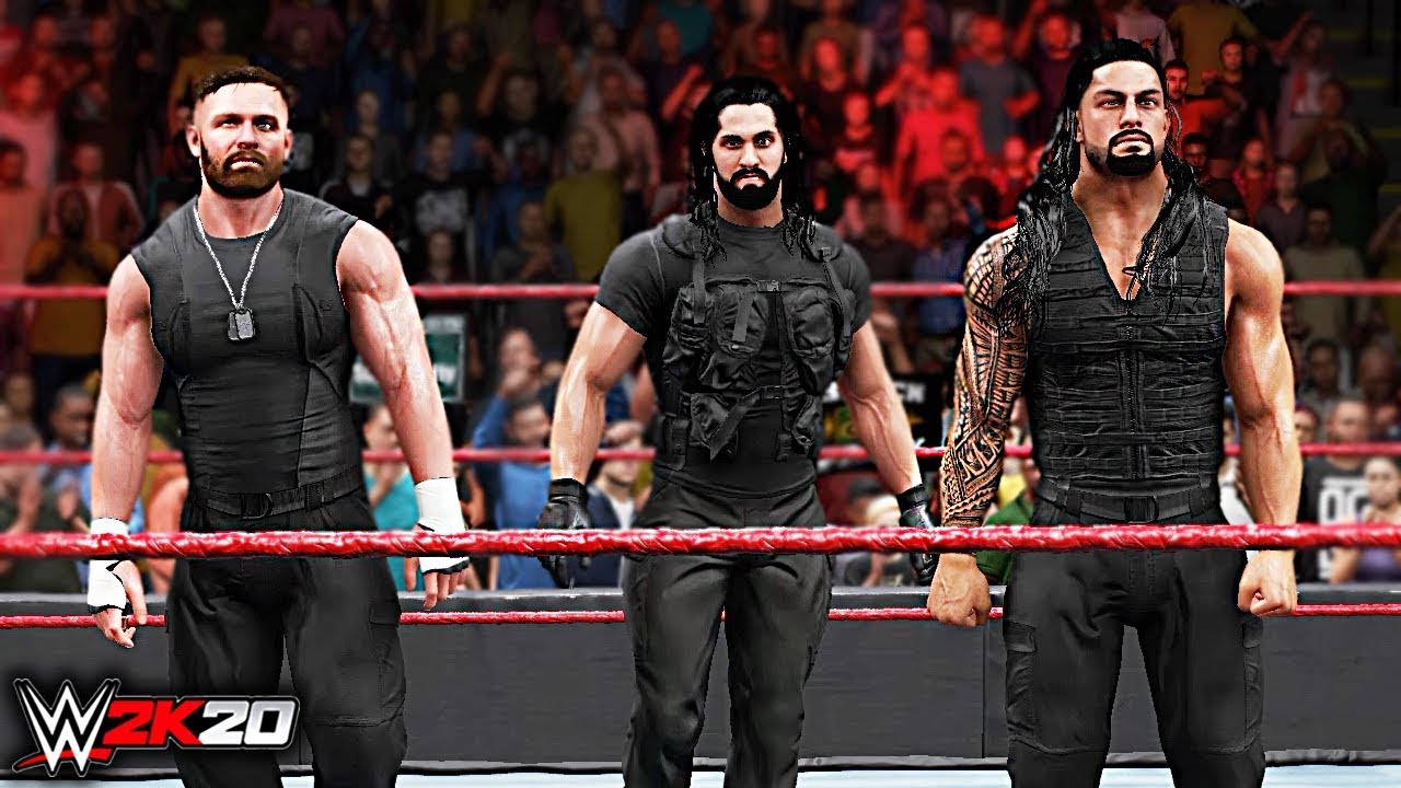 WWE 2K20 Custom Story - Dean Ambrose Reunites THE SHIELD ft. Orton, Lesnar