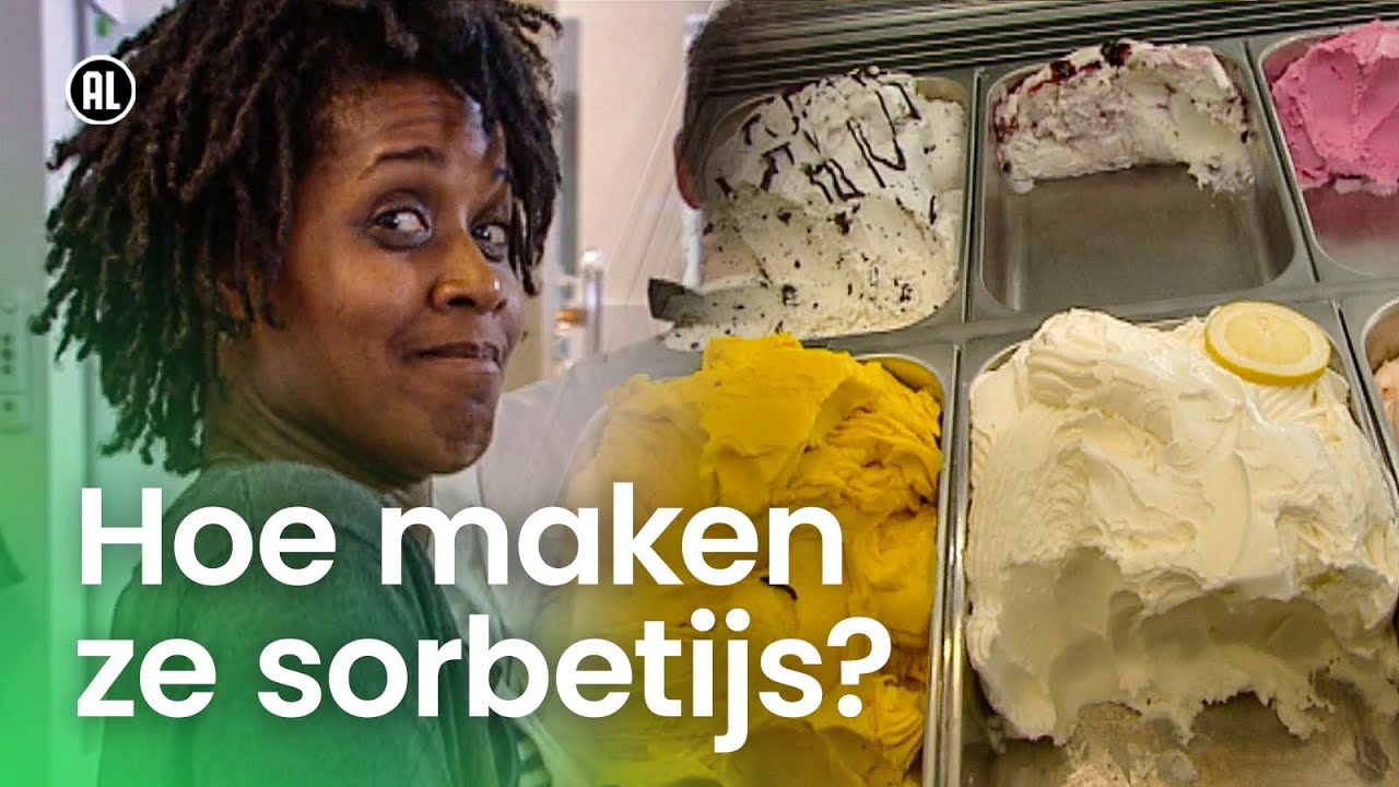 Hoe wordt sorbetijs gemaakt?