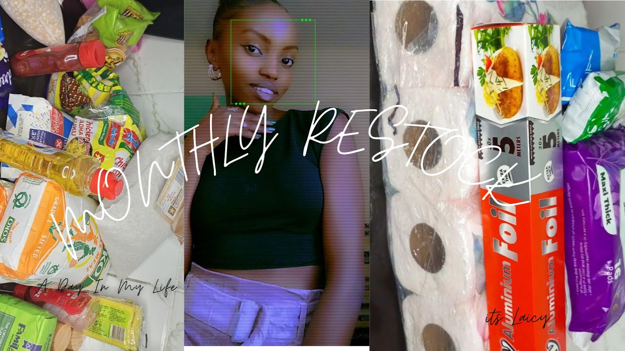 LIVING ALONE VLOG: Monthly Shopping Haul🛒🌹/Nairobi Kenya 🇰🇪 /Shopping Vlog🦋/Kenyan Youtuber♥️