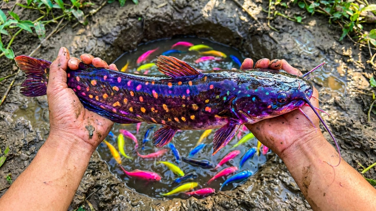 MONSTER FISH HAUL! Turning Our Backyard Pond Into an Aquarium Paradise