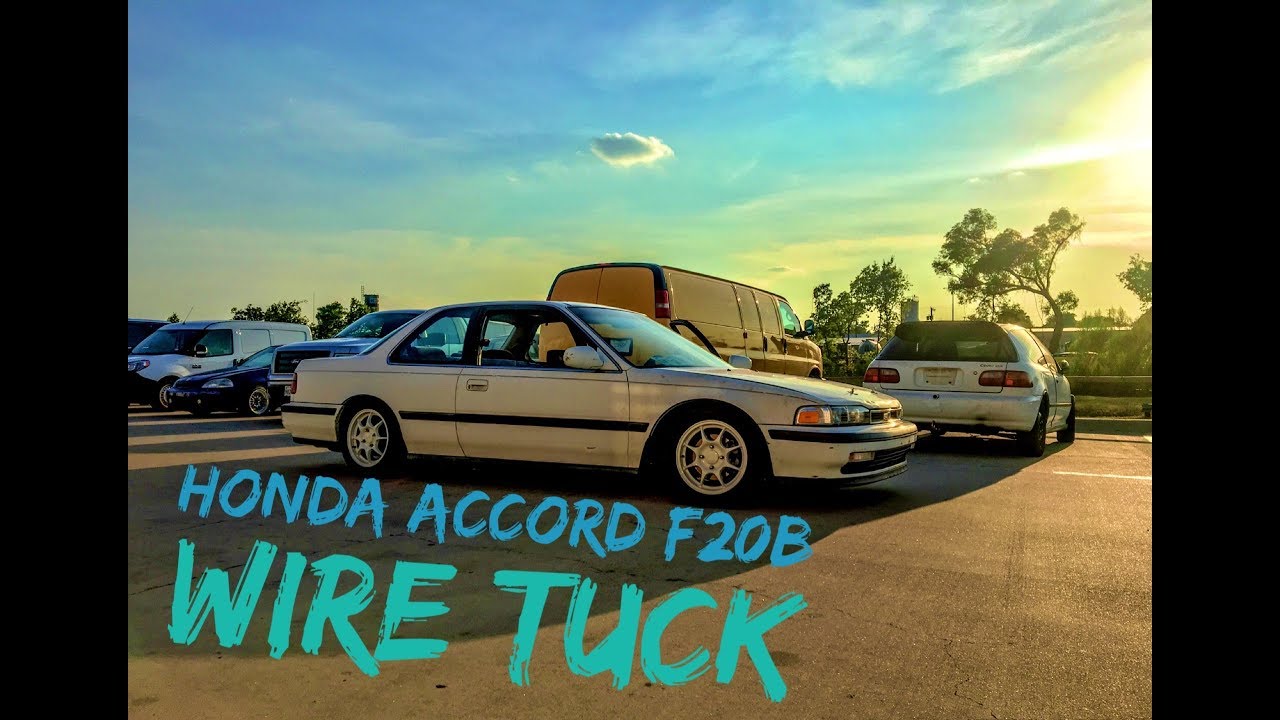 honda accord wire tuck