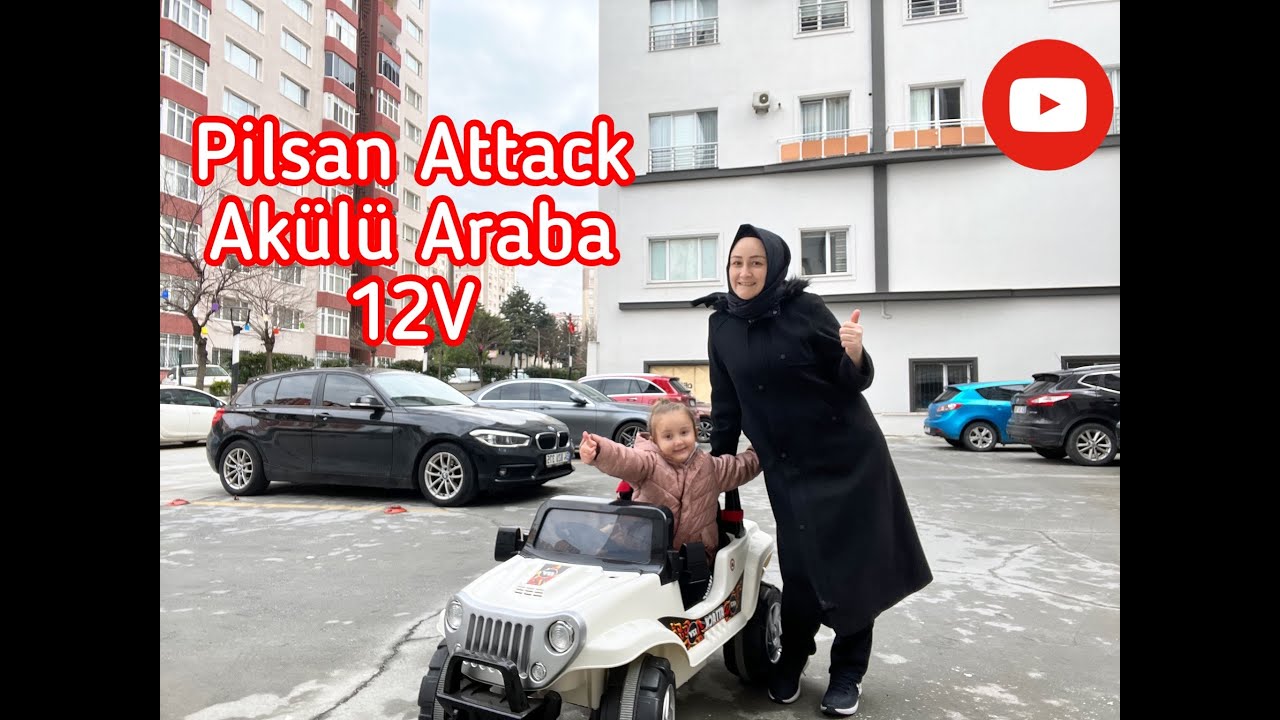 FULL HD KALİTEDE,PİLSAN ATTACK 12V (VOLT) AKÜLÜ ARABA (KUMANDALI) - ÇOK YÖNLÜ İNCELEME