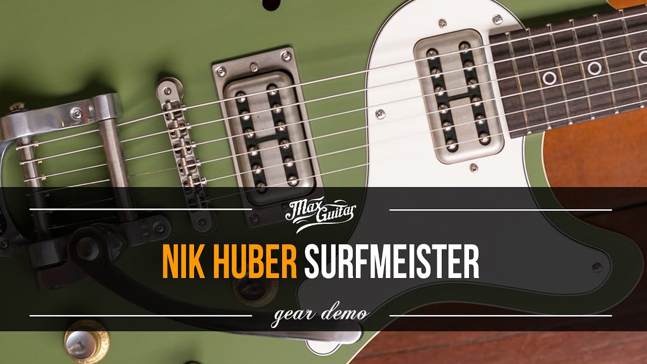 Nik Huber Surfmeister in Olive Green! Demo!