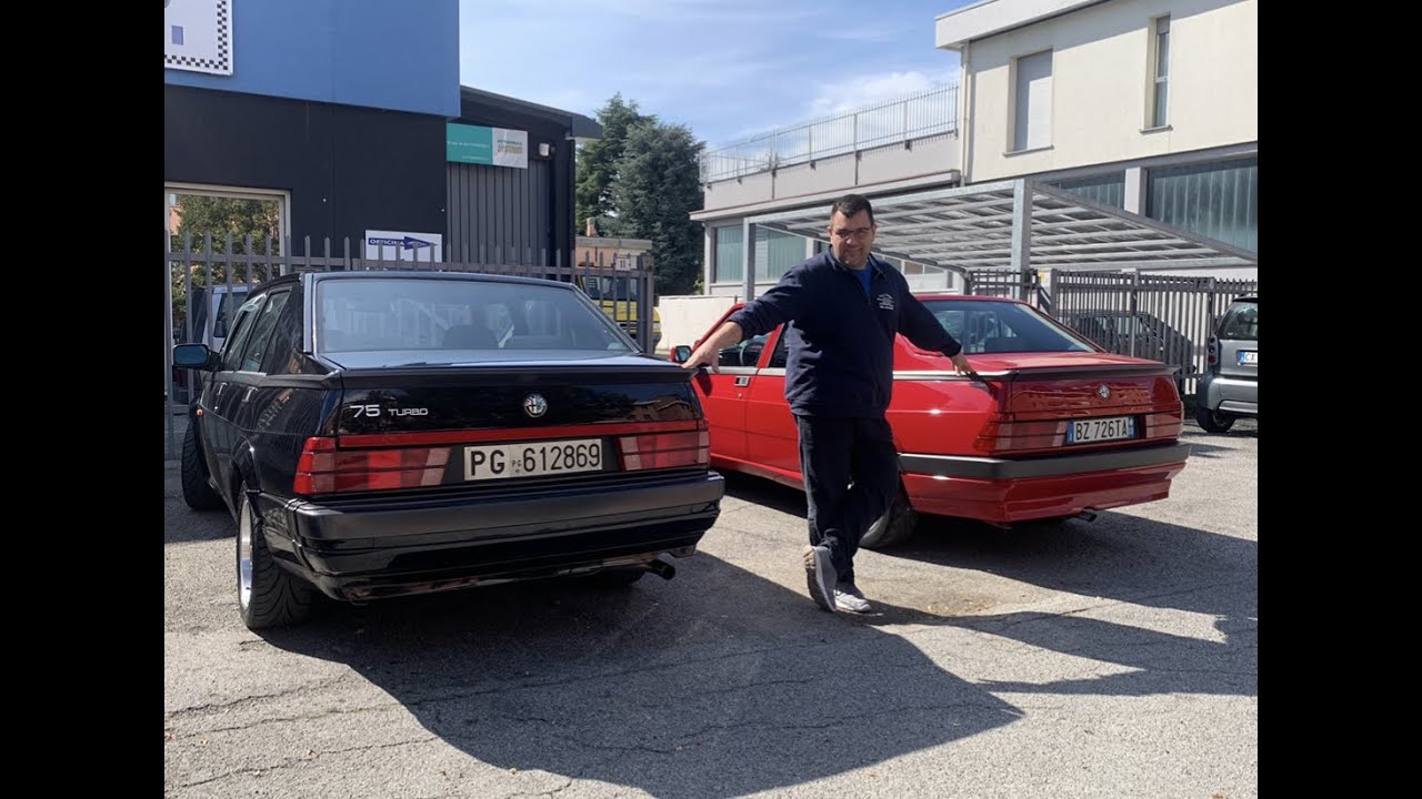 GASI HISTORY: Alfa Romeo 75 twin spark o turbo? part 2, come vanno su strada?