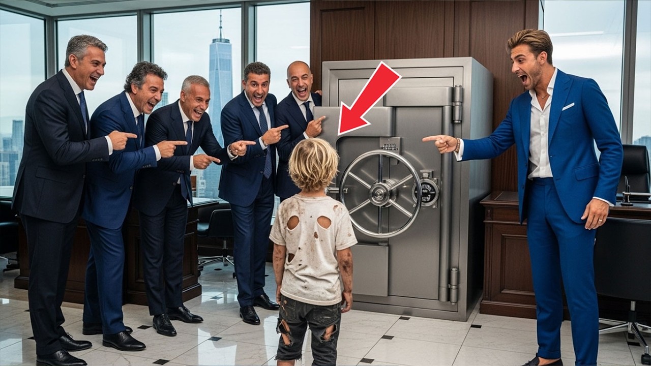 “TI DO 100 MILIONI SE APRI LA CASSAFORTE” — IL MILIONARIO RIDE, MA IL BAMBINO POVERO LO SORPRESE