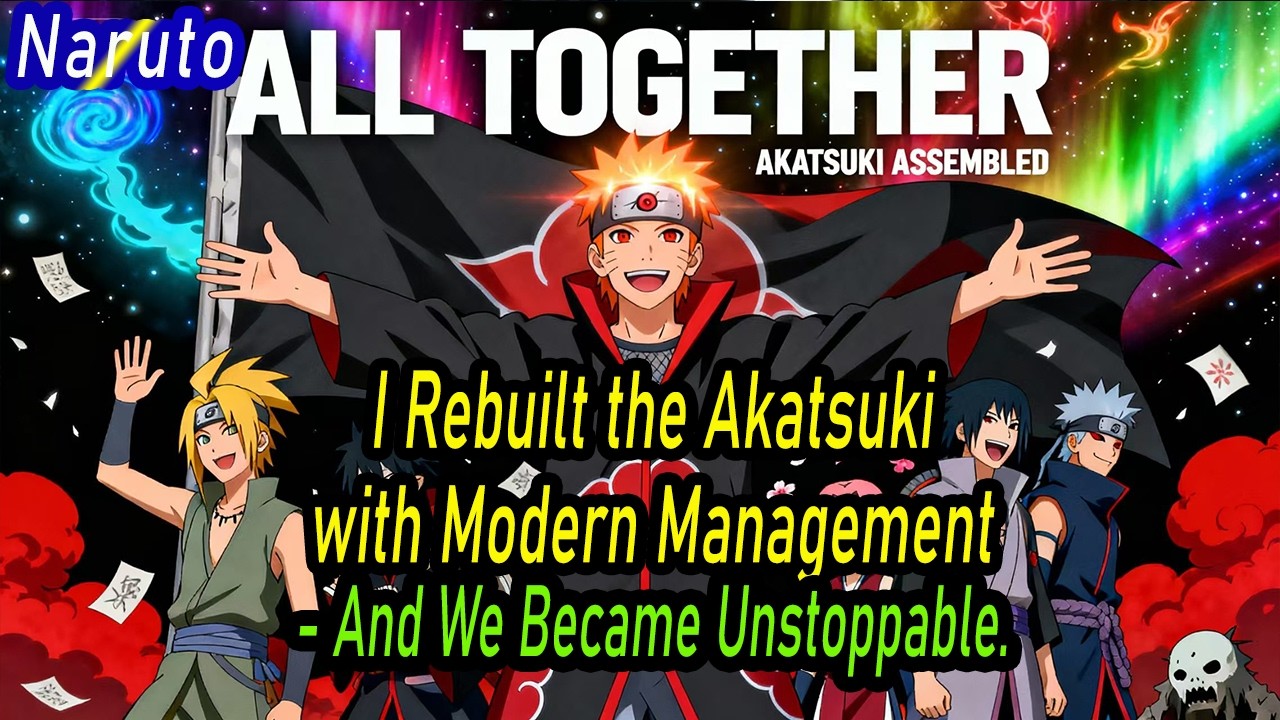 I Rebuilt the Akatsuki with Modern Management - And We Became Unstoppable. #naruto #ninja  #anime
