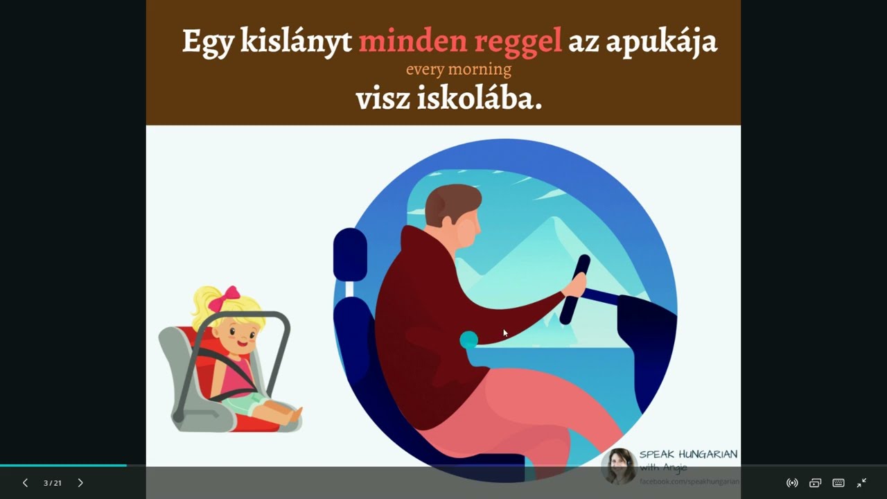 LEARN HUNGARIAN WITH JOKES: On the way