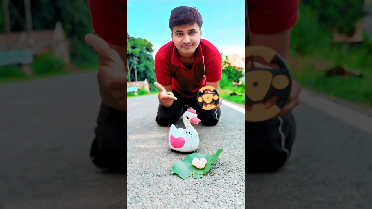 😱Best RC Egg Laying Duck🦆 Unboxing & Testing 🔥#shortsfeed #trending