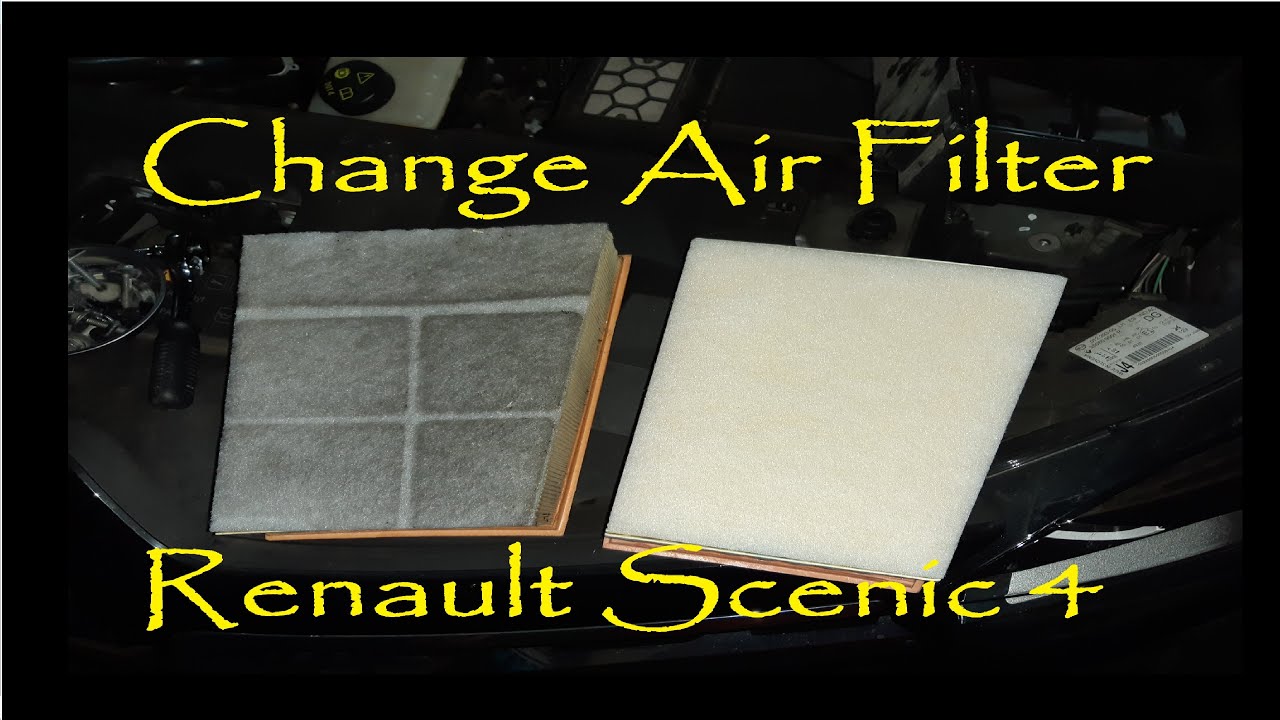 Schimb Filtru Aer - Renault Scenic 4