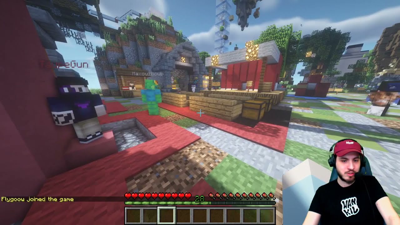 VOD - Terracid // Taupe Gun Minecraft CCB (team Hugo Délire, Leffy, Flygoow)